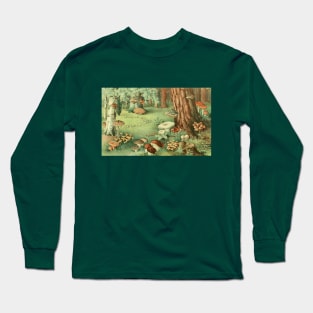 Enchanted Forest Faerie Ring Long Sleeve T-Shirt